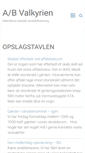 Mobile Screenshot of ab-valkyrien.dk